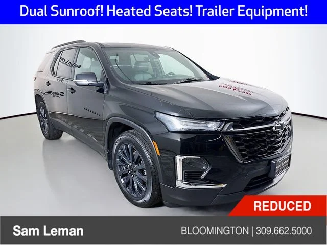 2023 Chevrolet Traverse RS for sale at Sam Leman Chrysler Jeep Dodge of Bloomington
