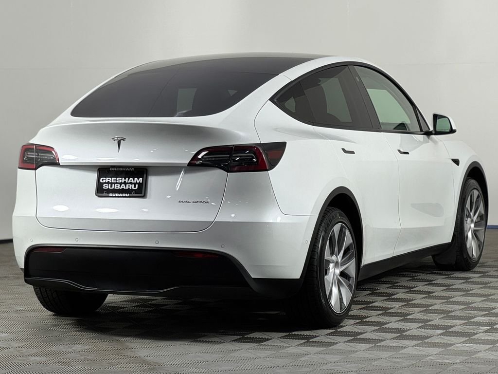 Used 2021 Pearl White Multi-Coat Tesla Long Range image 6