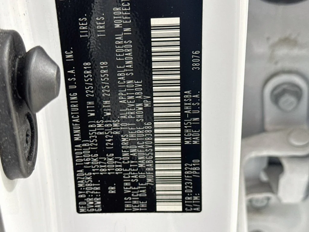 Used 2025 Wind Chill Pearl Toyota Hybrid Nightshade image 39
