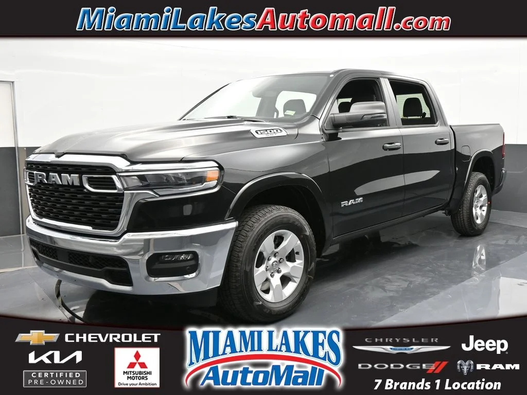 Used 2025 Diamond Black Crystal Pearlcoat Ram Big Horn/Lone Star image 1