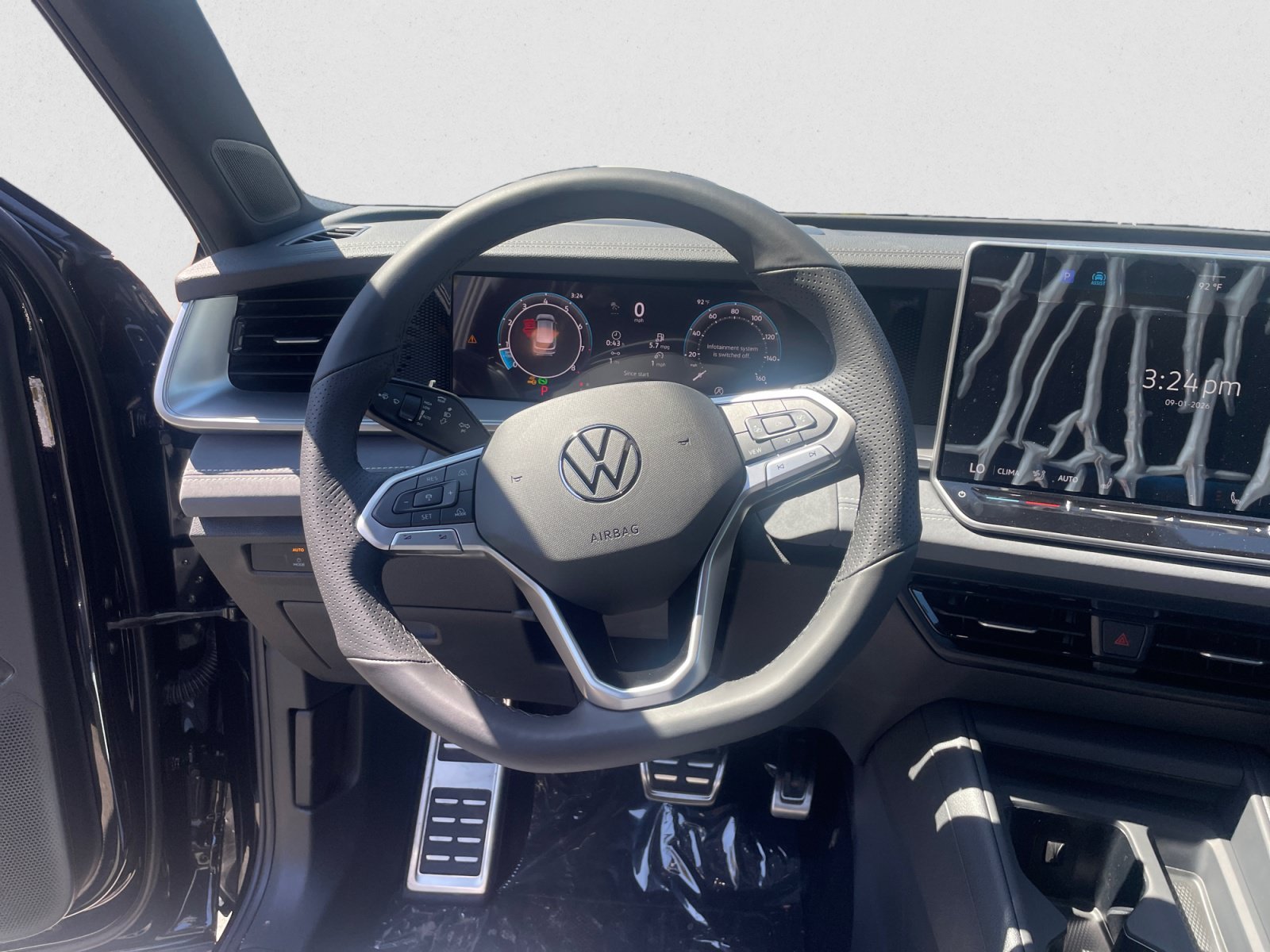 New 2026 Black Volkswagen SE R-Line Black image 12