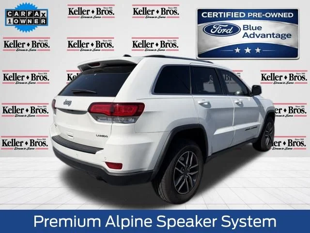 Used 2020 Bright White Clearcoat Jeep Laredo E image 7