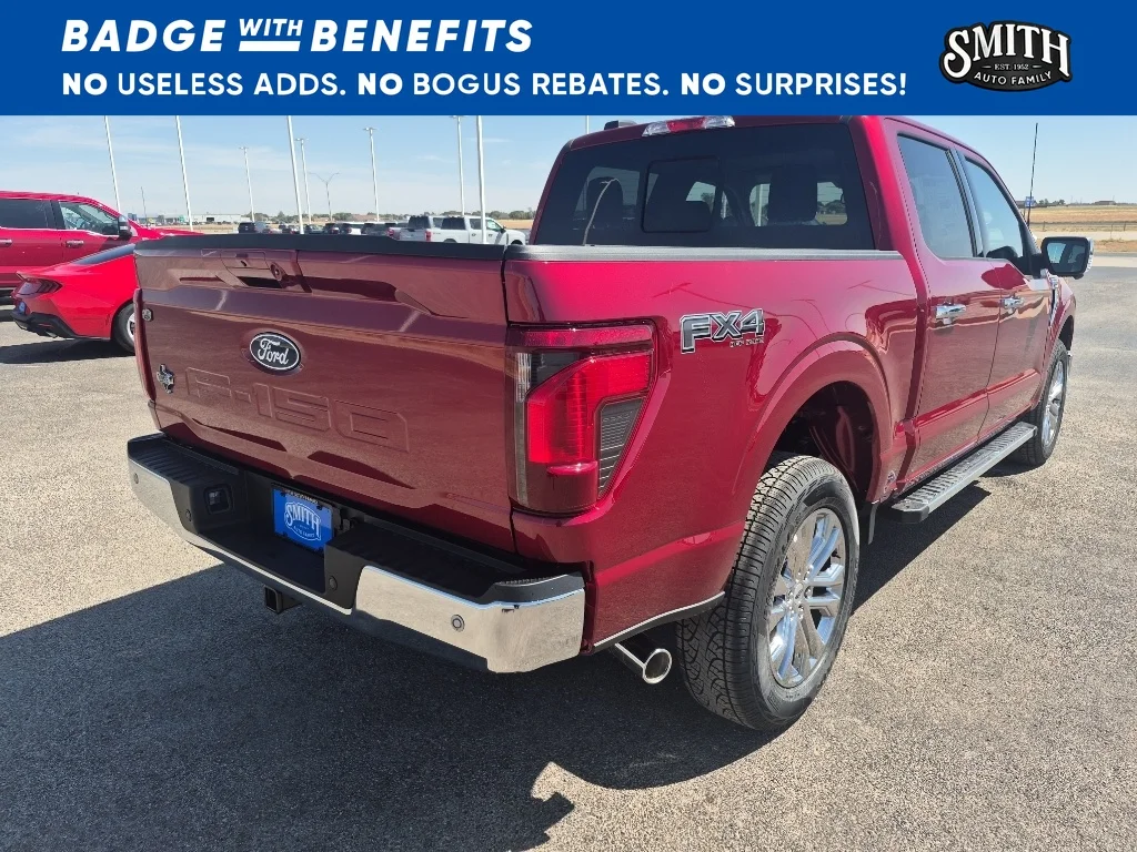 New 2026 Ruby Red Metallic Tinted Clearcoat Ford XLT image 6