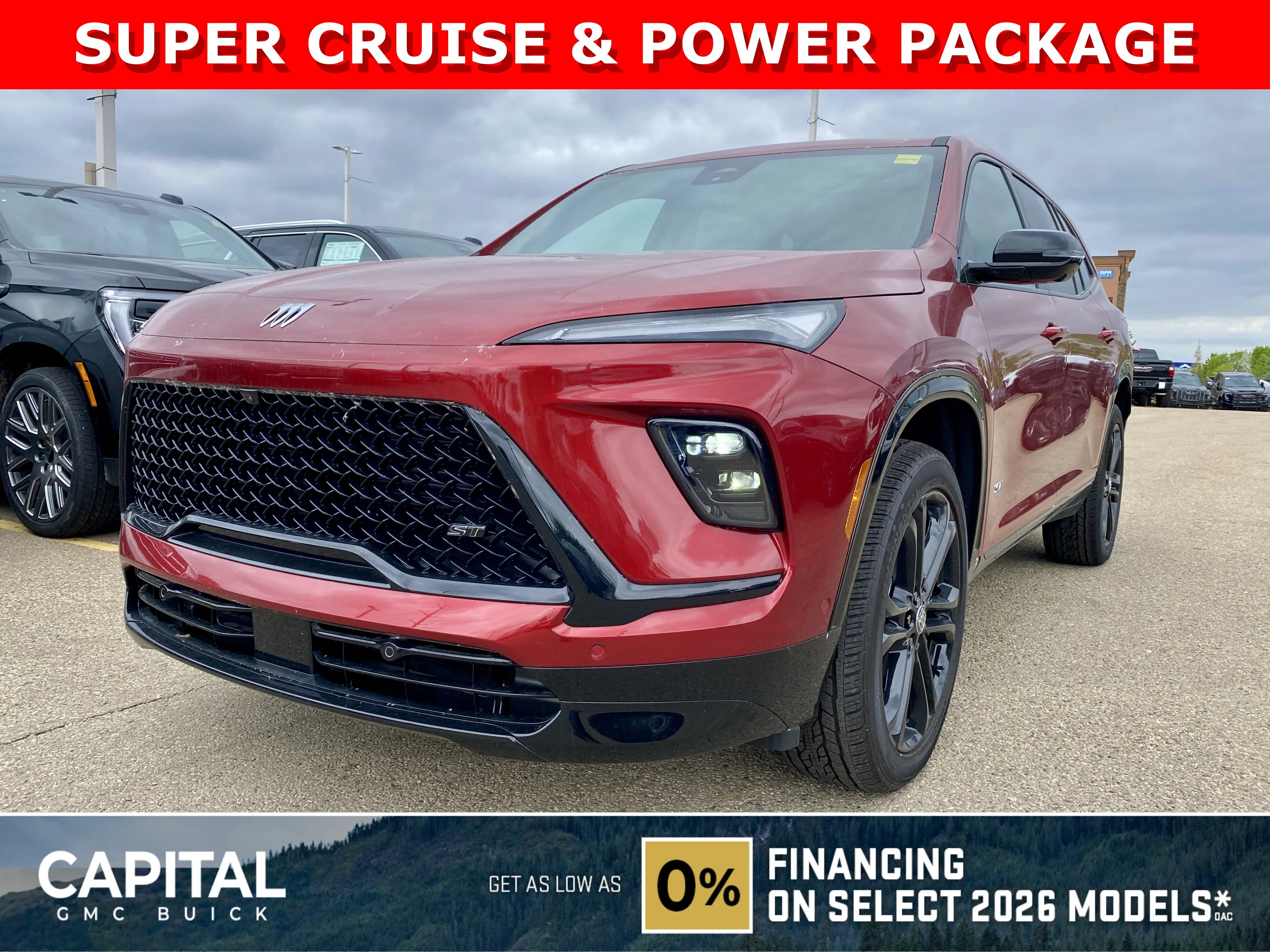 New 2026 CHERRY RED TINTCOAT Buick Sport Touring image 1