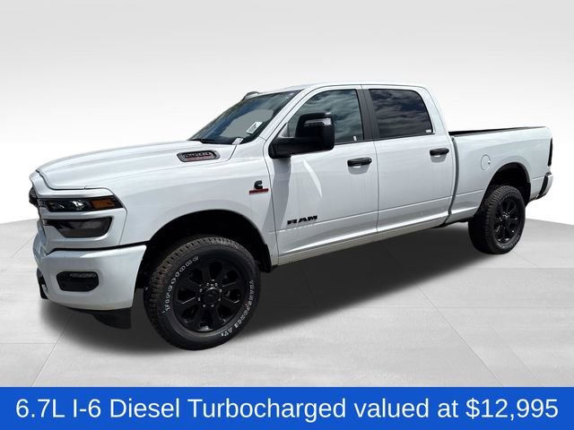 New 2026 Bright White Clear-Coat Exterior Paint RAM Big Horn image 3