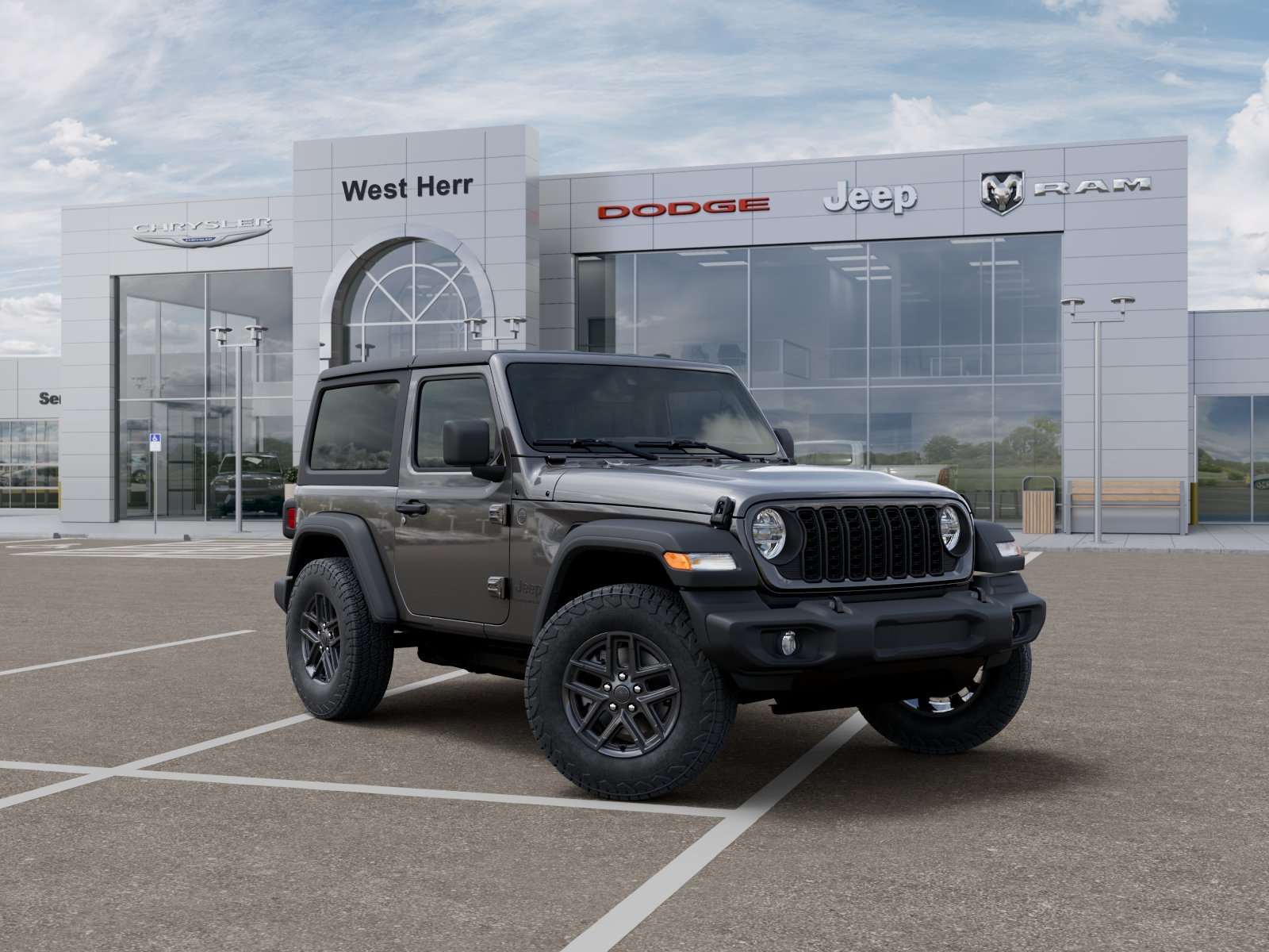 New 2026 Granite Crystal Metallic Clearcoat Jeep Sport S image 55
