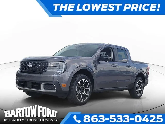 New 2026 Gray Metallic Ford Lariat image 1