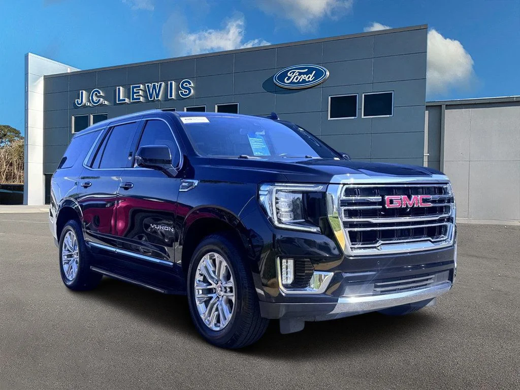 Certified Used 2022 Onyx Black GMC SLT image 1