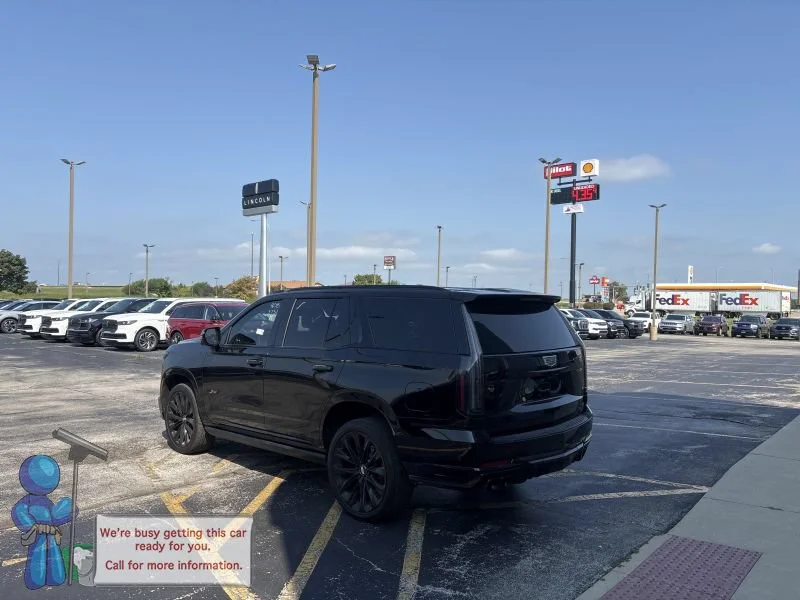 Used 2025 Black Cadillac V-Series image 3