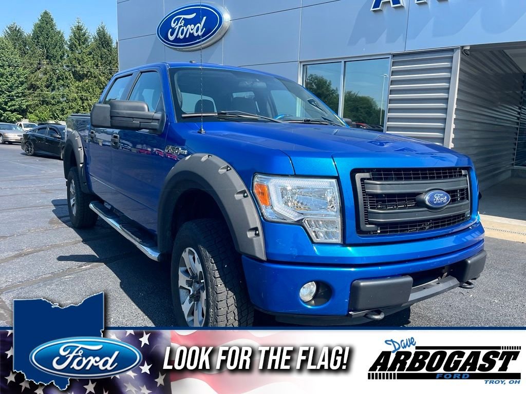 Used 2014 Blue Ford STX image 1