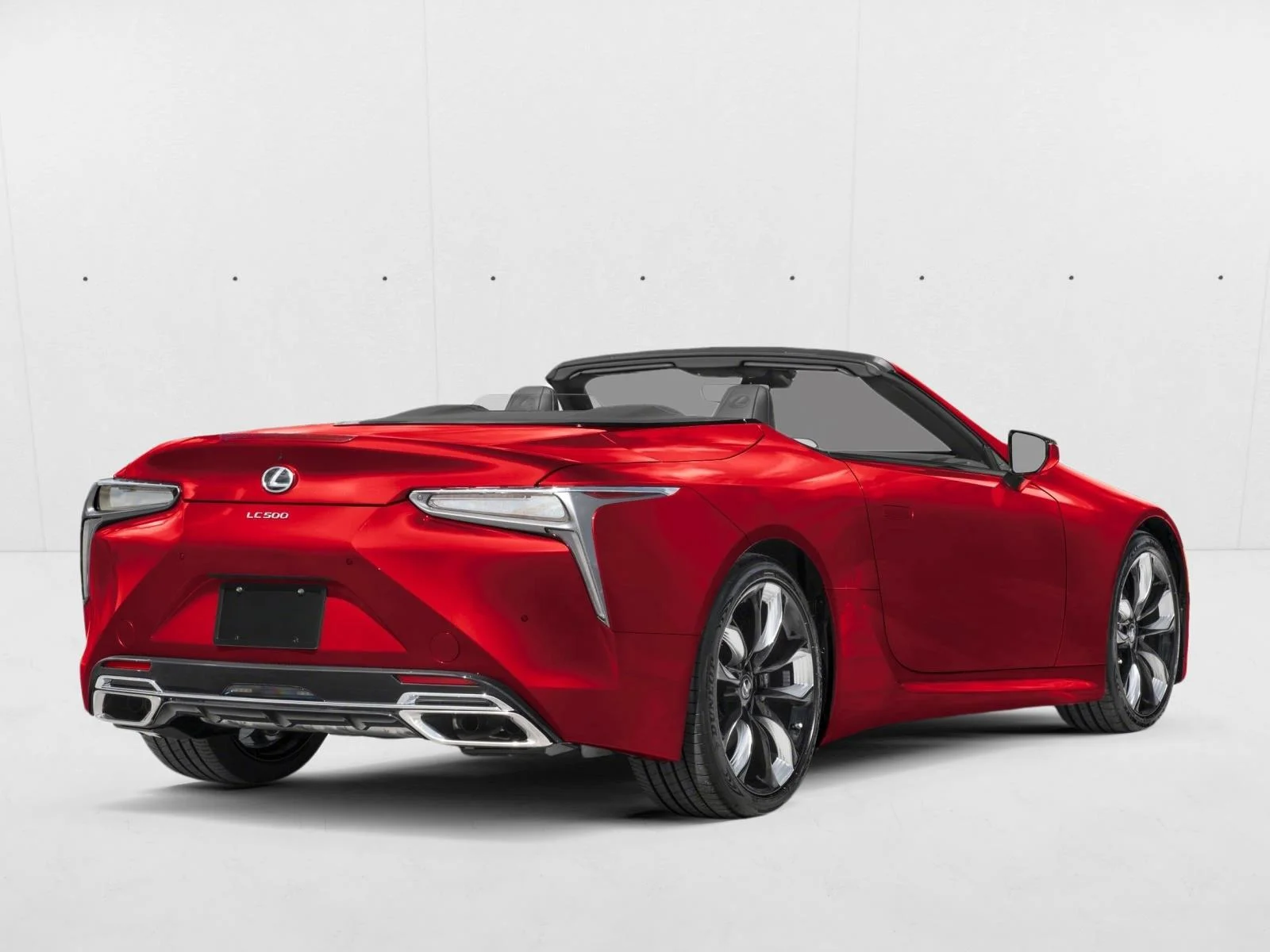 New 2026 Infrared Lexus LC 500 CONVERTIBLE image 2