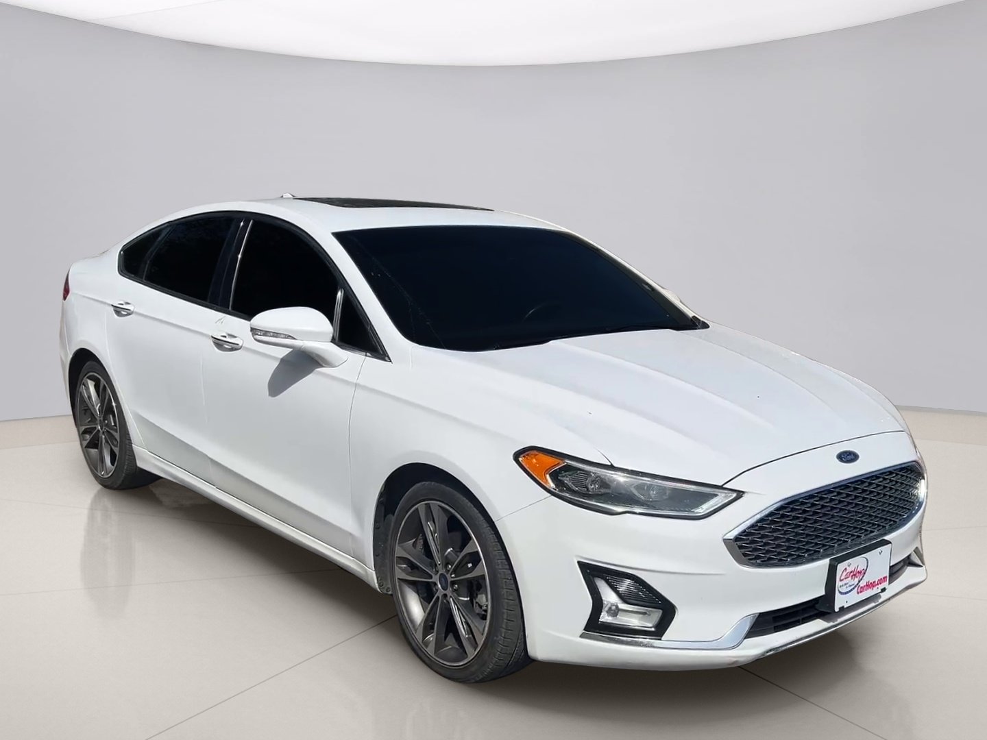 Used 2020 White Ford TITANIUM image 7