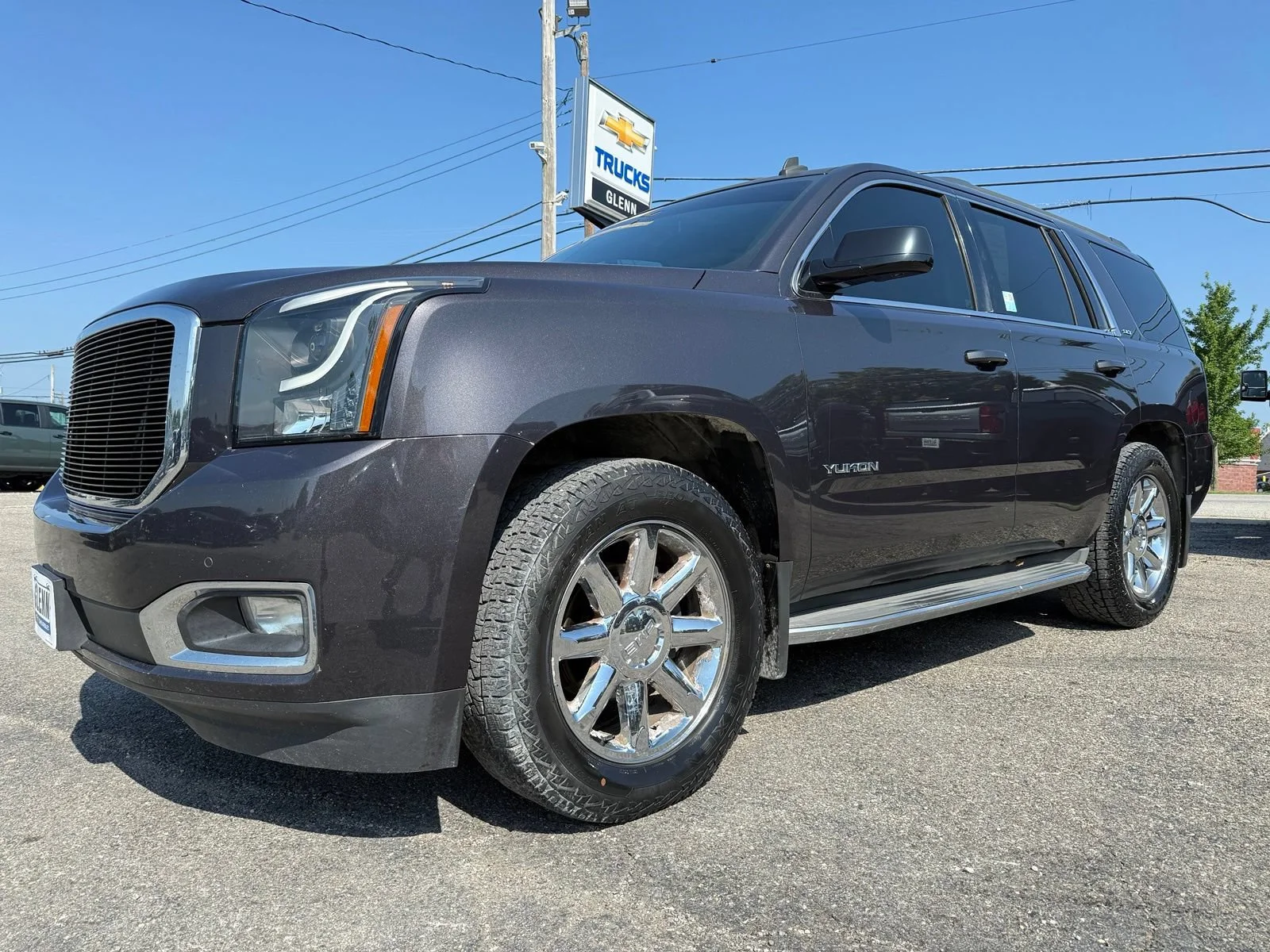 Used 2015 IRIDIUM METALLIC GMC SLT image 2
