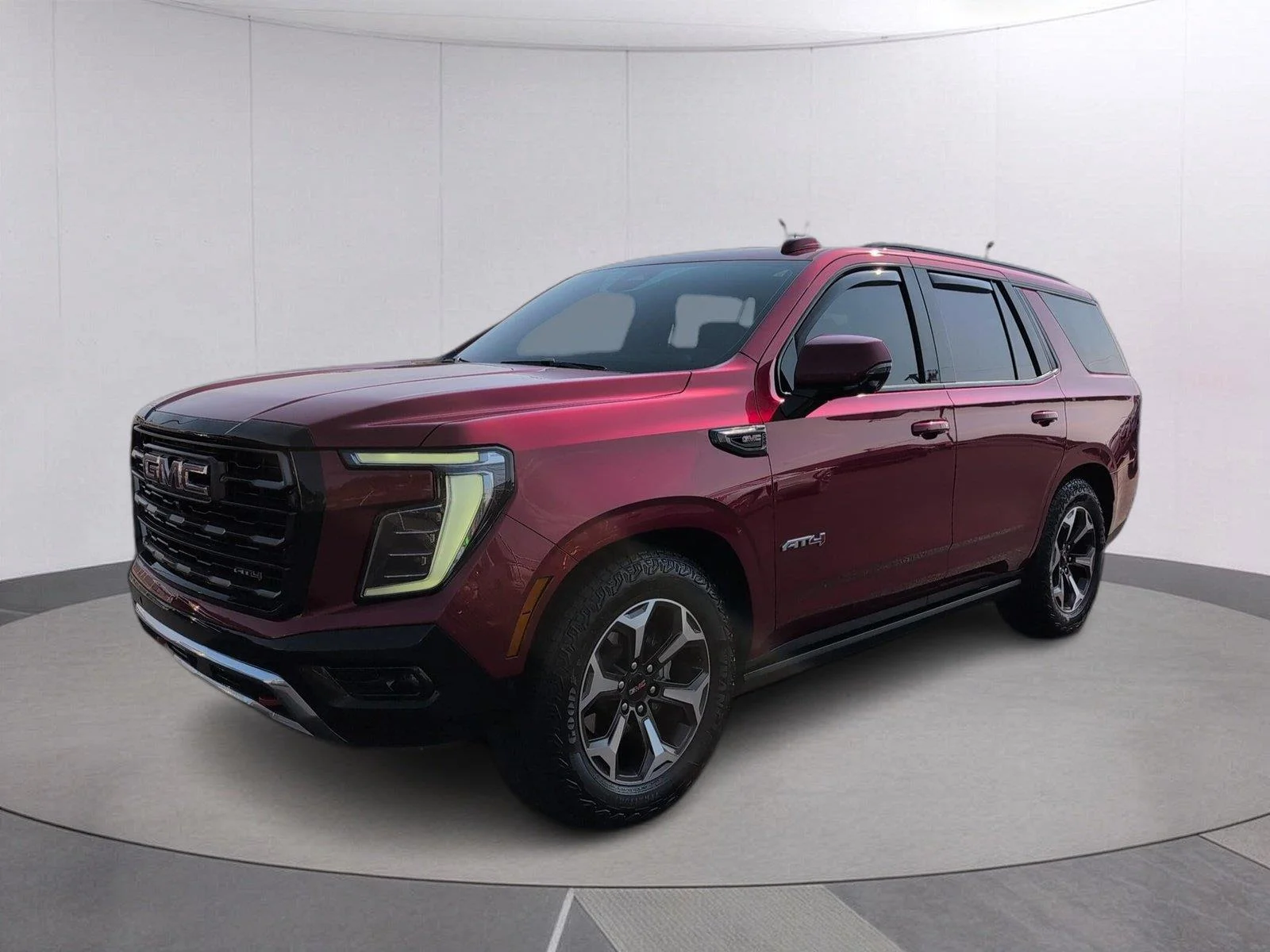 Certified Used 2025 Volcanic Red Tintcoat GMC AT4 Ultimate image 1