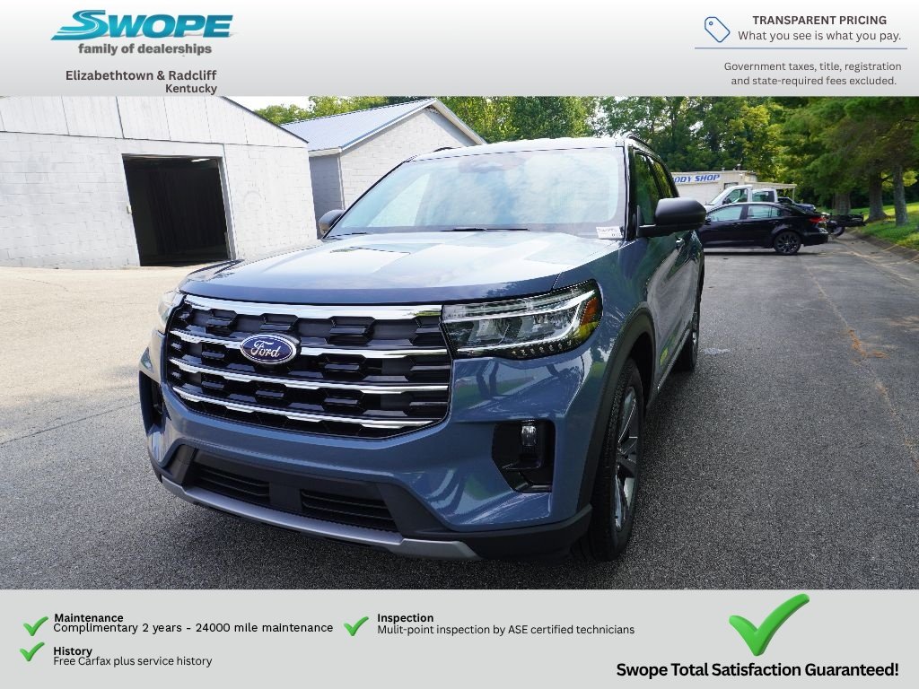 Used 2025 Vapor Blue Metallic Ford Active image 7