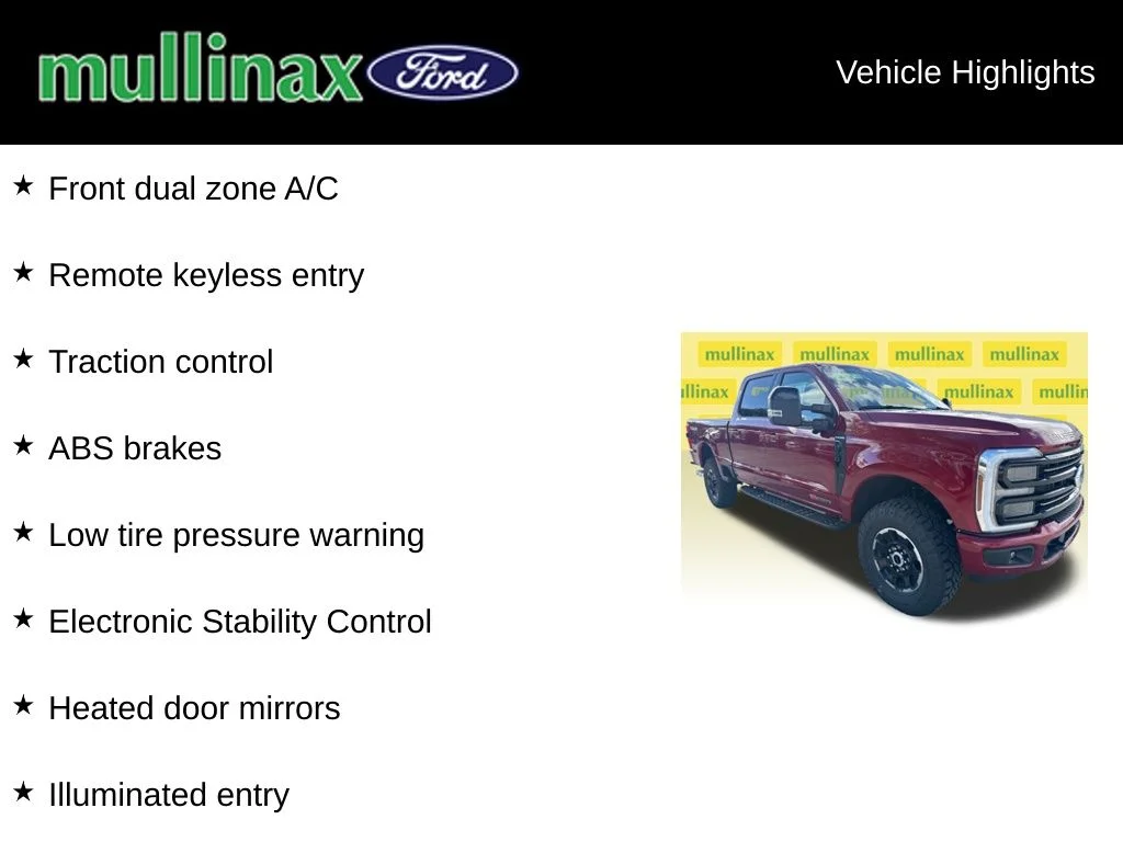 New 2026 Red Ford Platinum image 15