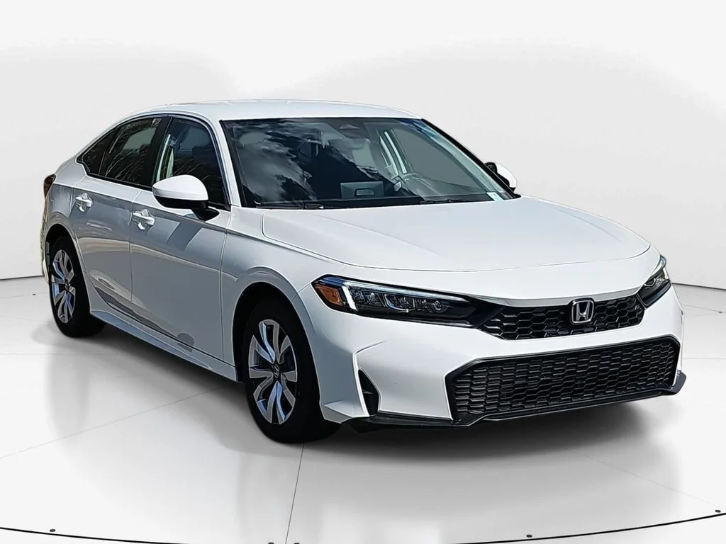 New 2026 Platinum White Pearl Honda LX image 1