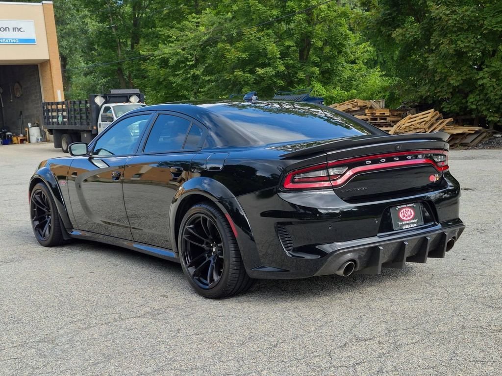 Used 2023 Black Dodge R/T Scat Pack Widebody image 7