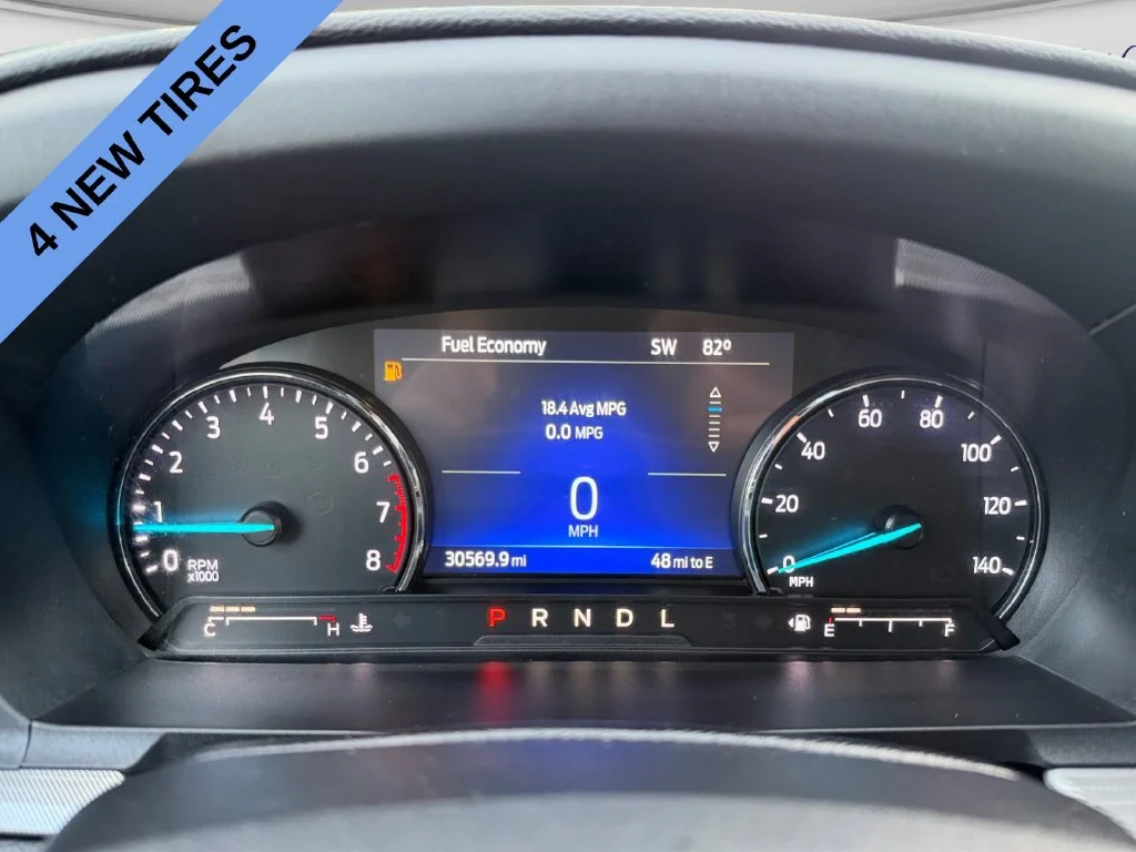 Used 2022 Black Metallic Ford XLT image 19