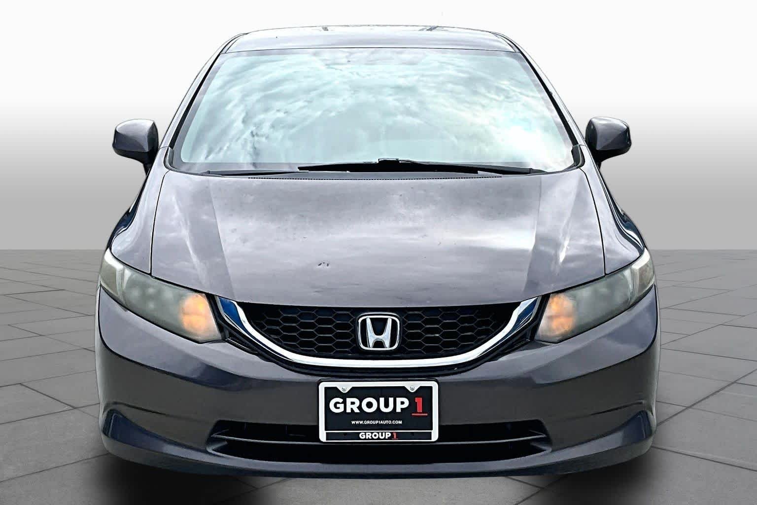 Used 2013 Honda Civic LX with VIN 19XFB2F55DE054183 for sale in San Antonio, TX