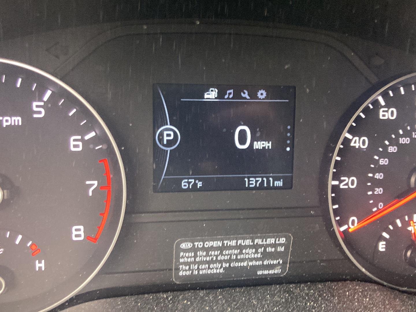 Used 2019 Sparkling Silver Kia LX image 14
