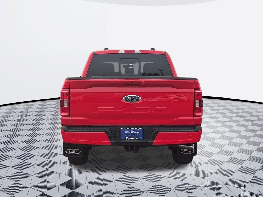 Certified Used 2022 Race Red Ford XLT image 4