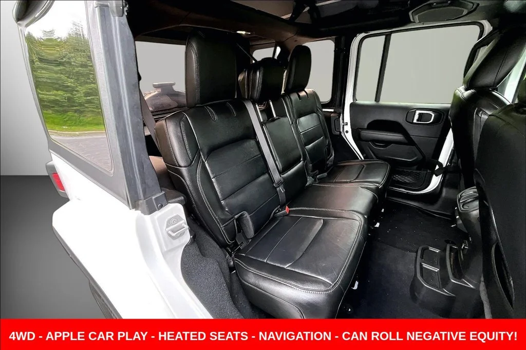 Used 2022 White Jeep Unlimited Sahara image 23