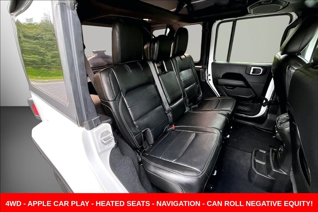 Used 2022 White Jeep Unlimited Sahara image 23