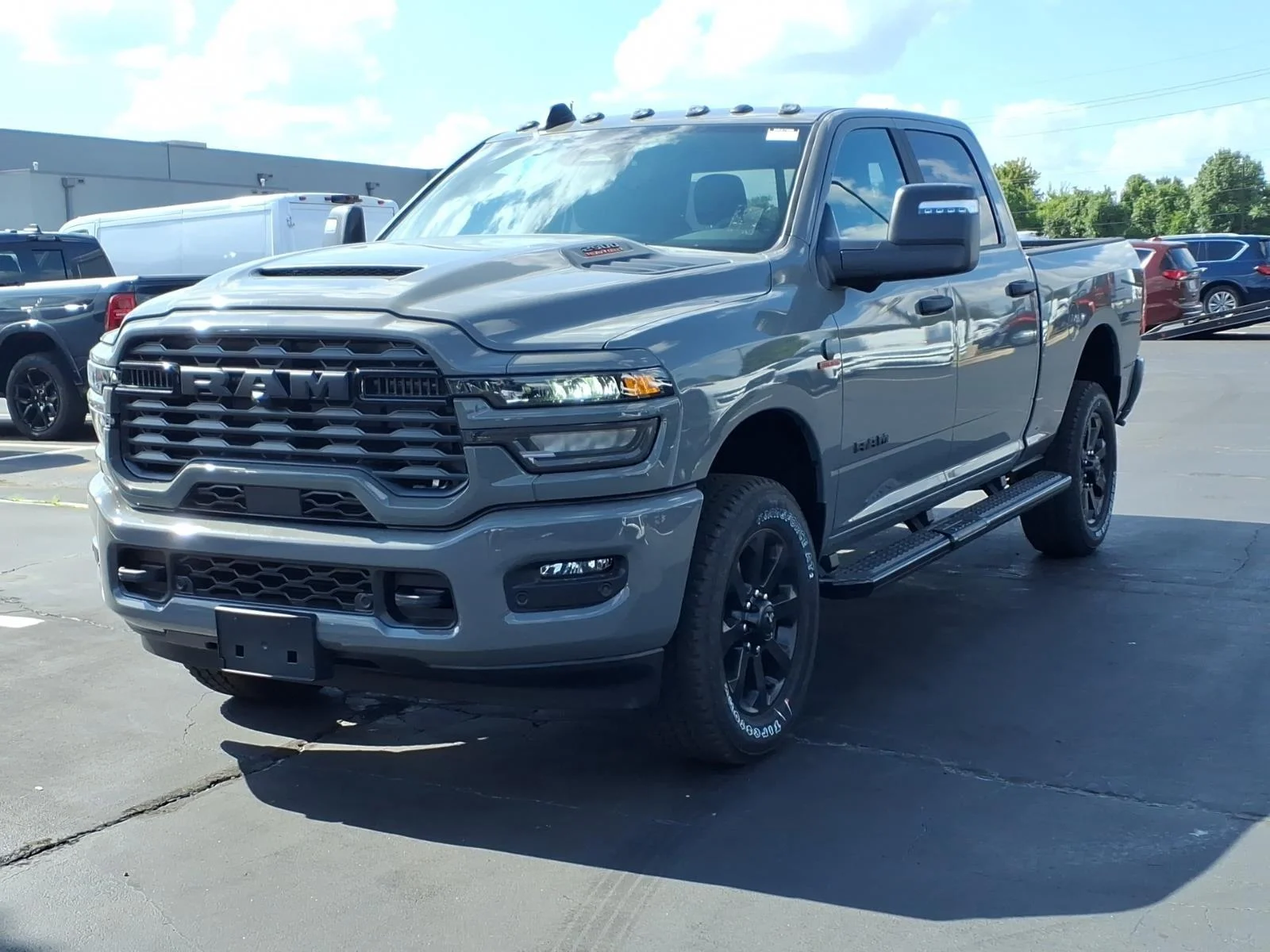New 2027 Ceramic Gray Clearcoat Ram Big Horn image 2