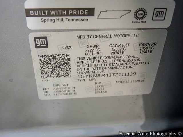 New 2026 Argent Silver Metallic Cadillac Luxury image 19