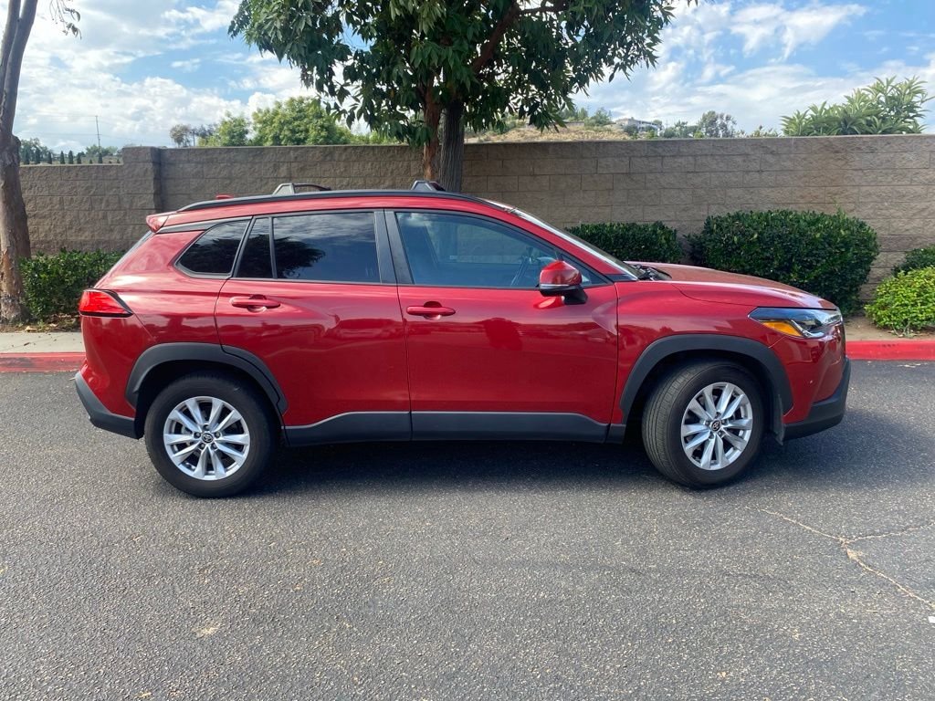 Used 2022 Red Toyota LE image 6