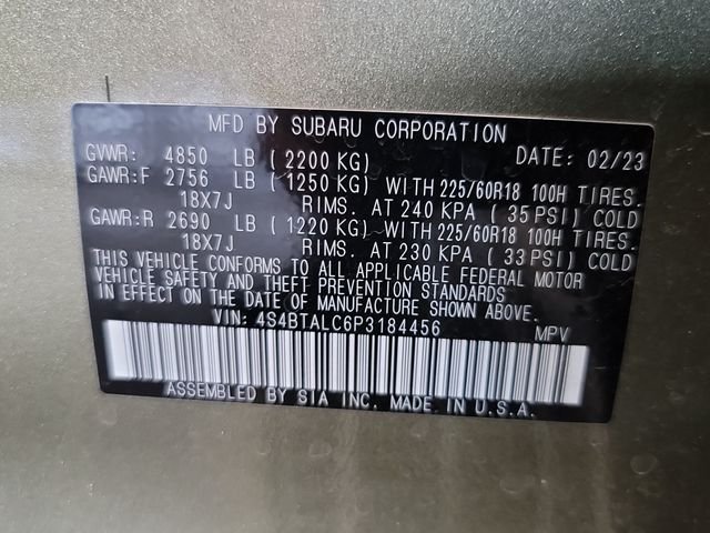 Certified Used 2023 Green Metallic Subaru Onyx Edition image 31
