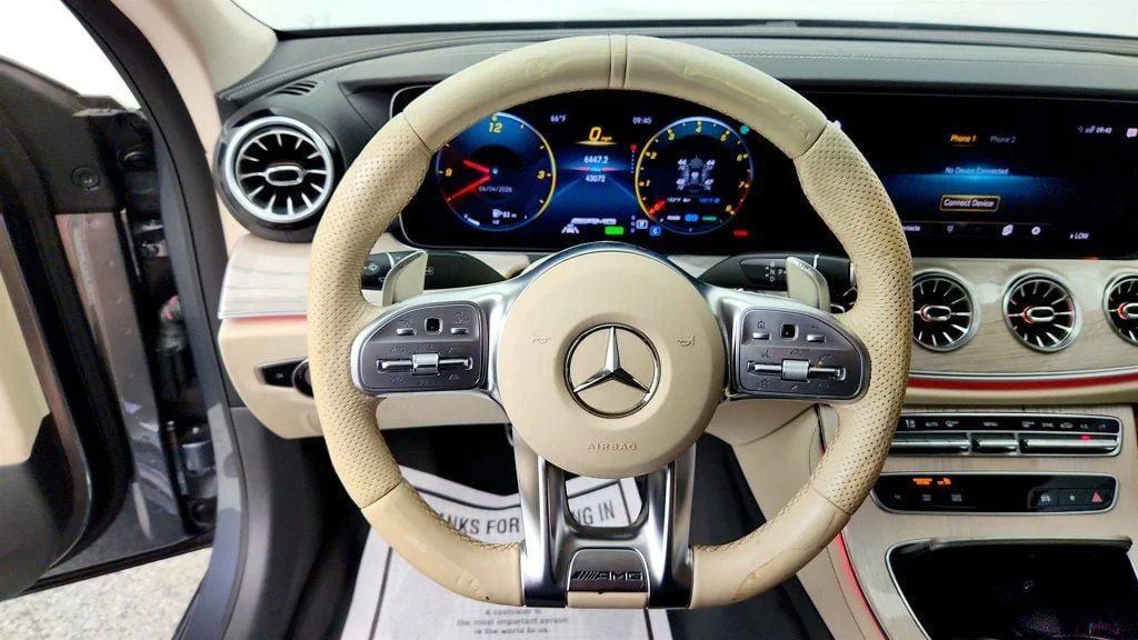 Used 2021 Selenite Grey Metallic Mercedes-Benz AMG® CLS 53 4MATIC+ Coupe w/ Nappa Leather & Driver Assist Pkg image 13
