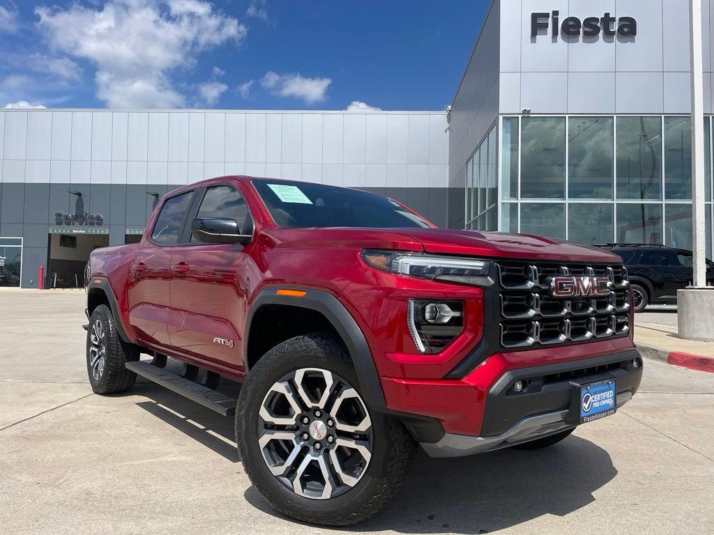 Used 2024 Red GMC AT4 image 2