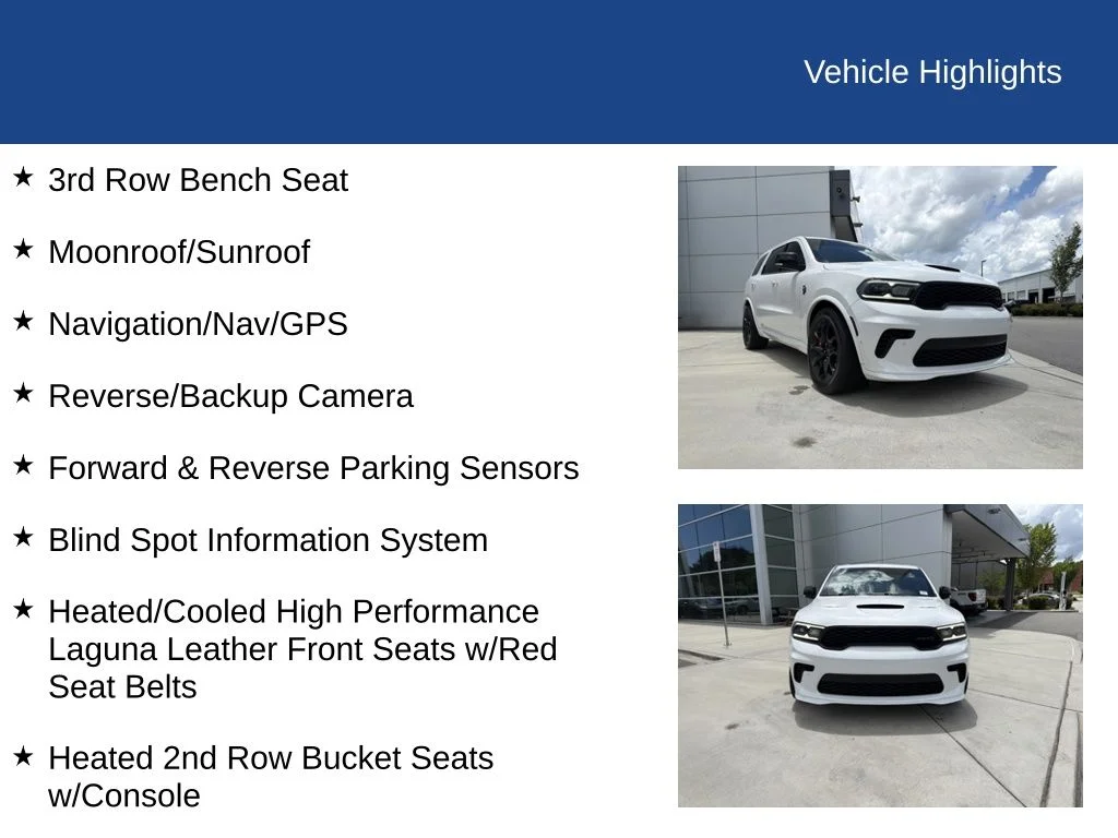 Used 2021 Vice White Dodge SRT Hellcat image 34