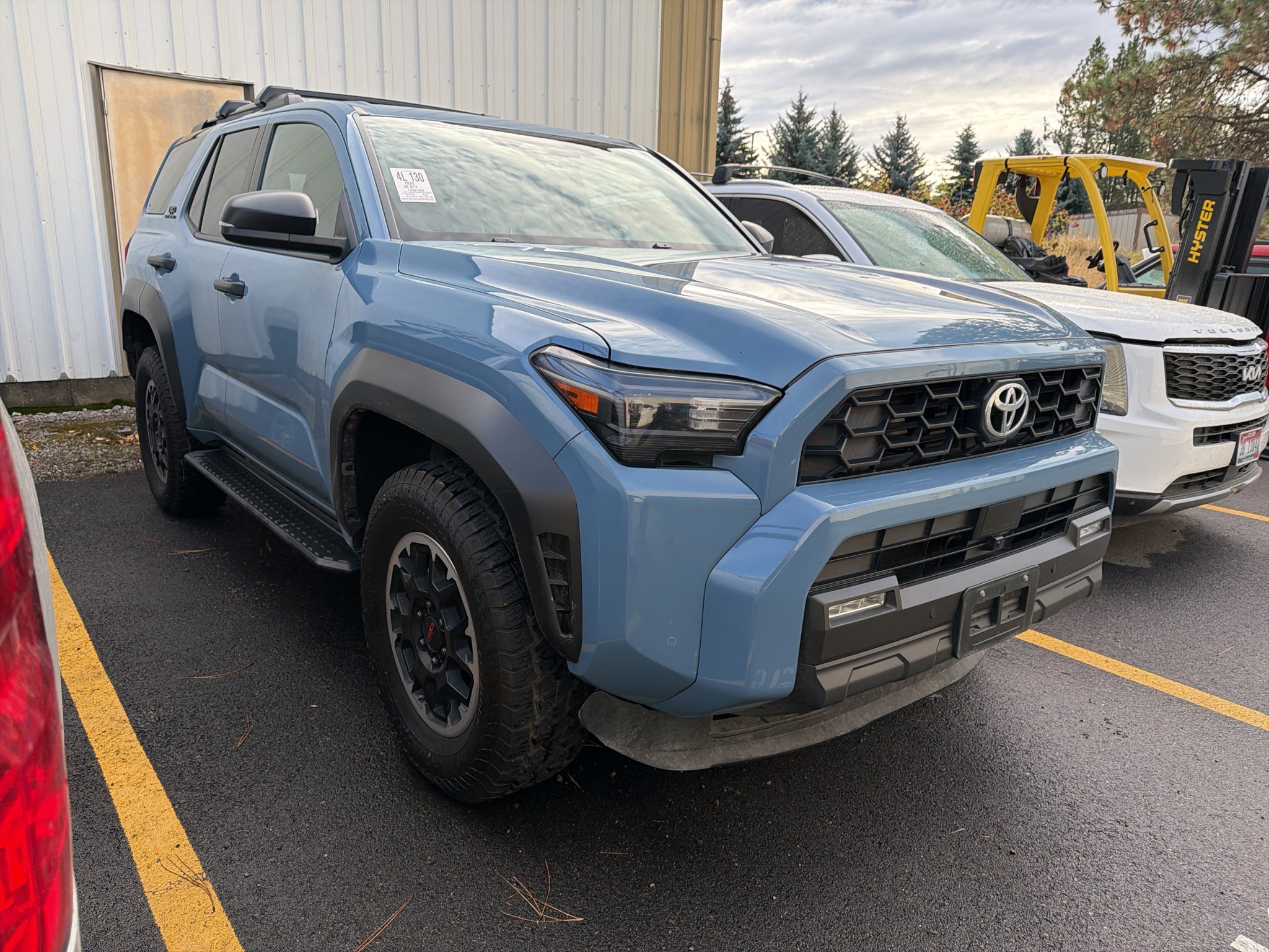 Used 2025 Heritage Blue Toyota TRD Off Road image 3