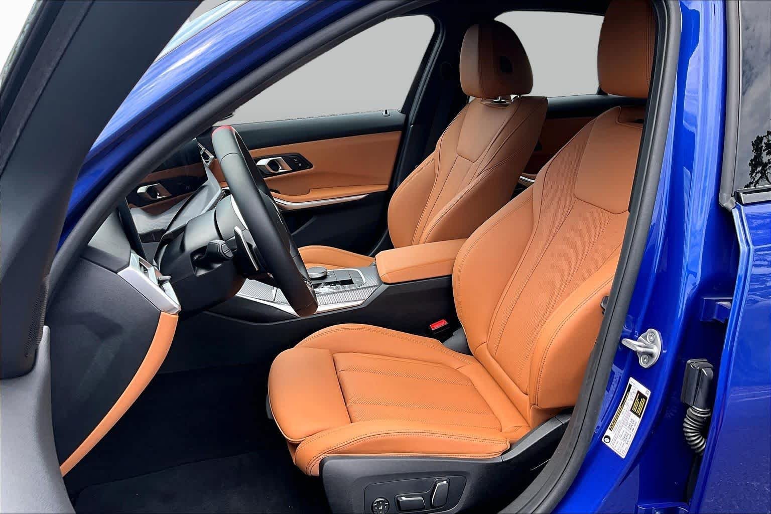 Certified Used 2025 Frozen Portimao Blue II Metallic BMW M340i image 8