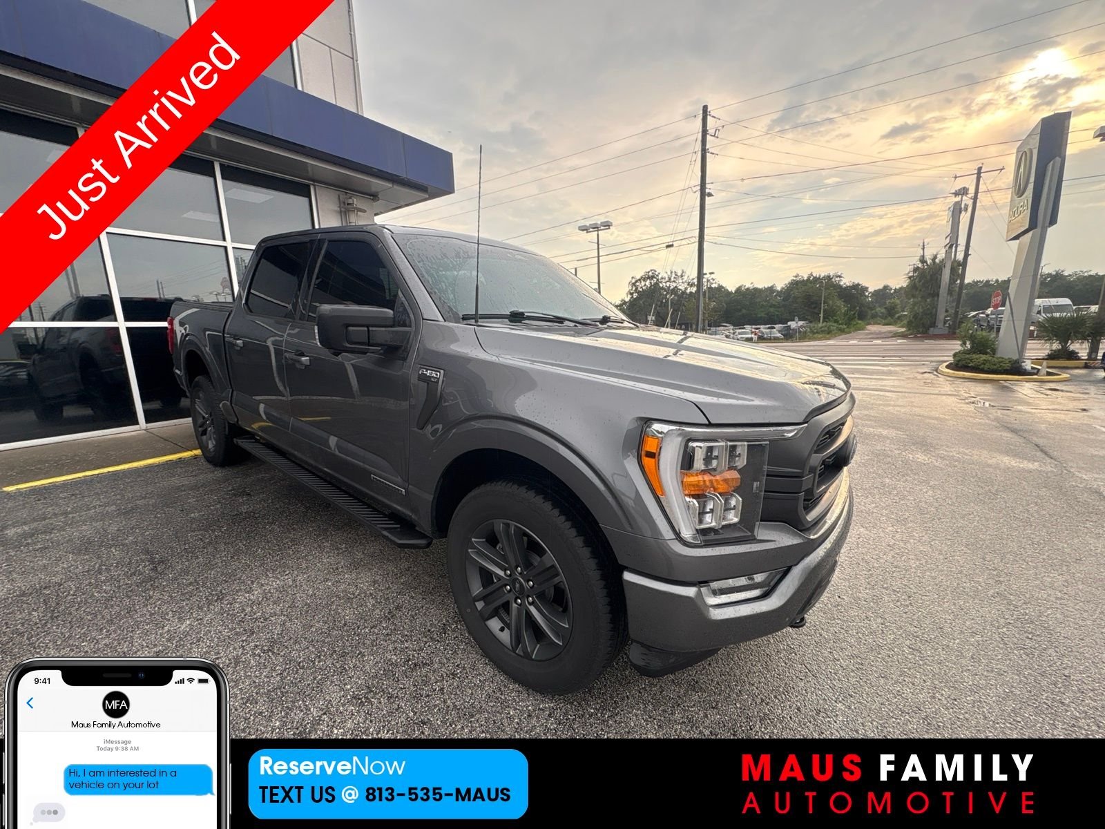 Used 2023 Gray Ford XLT image 1
