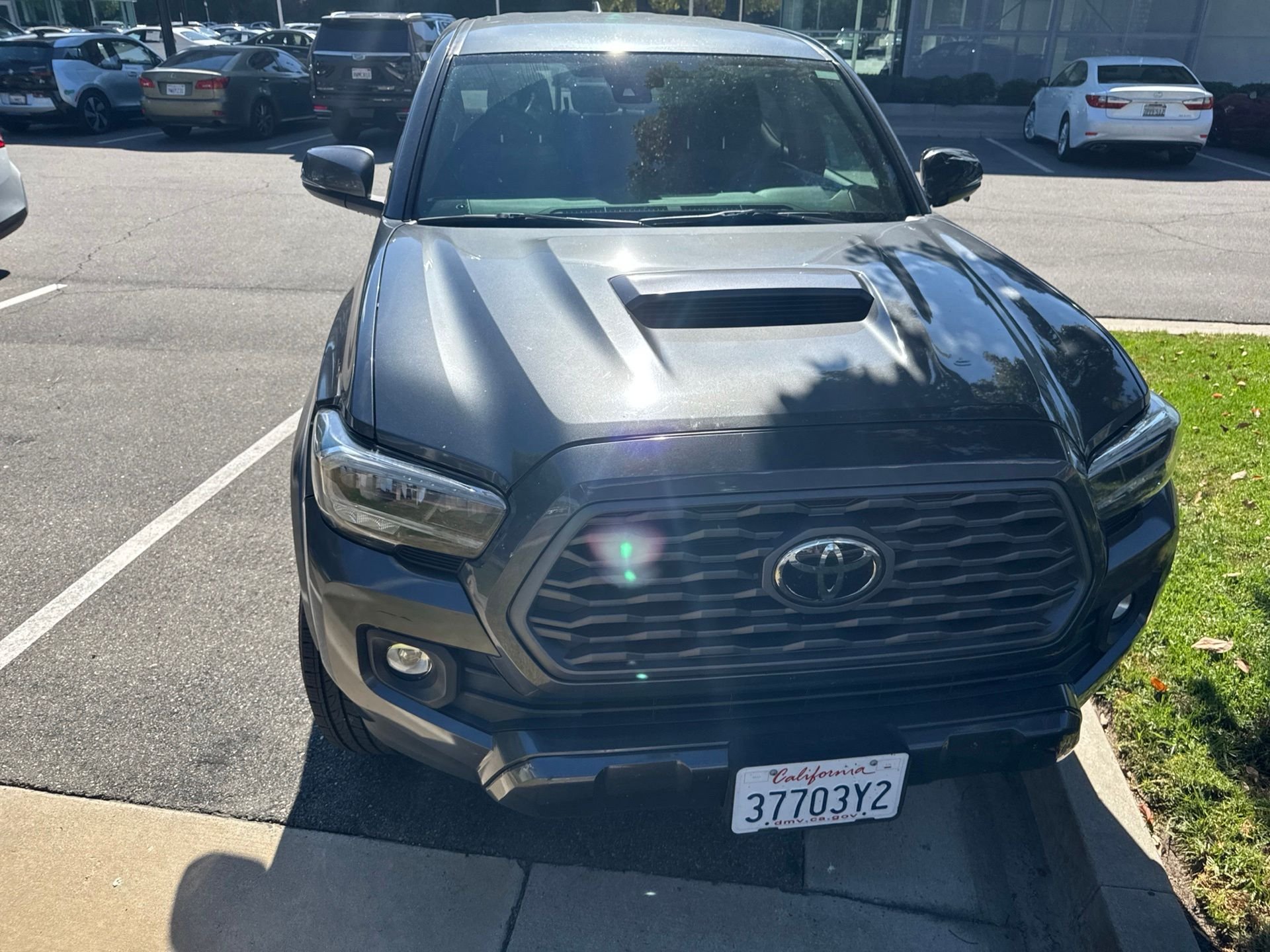 Used 2020 Gray Toyota TRD Sport image 2