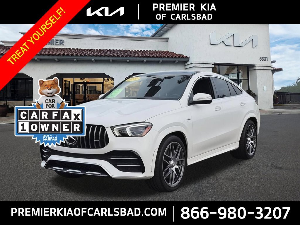 Used 2023 Polar White Mercedes-Benz GLE 53 AMG® image 1