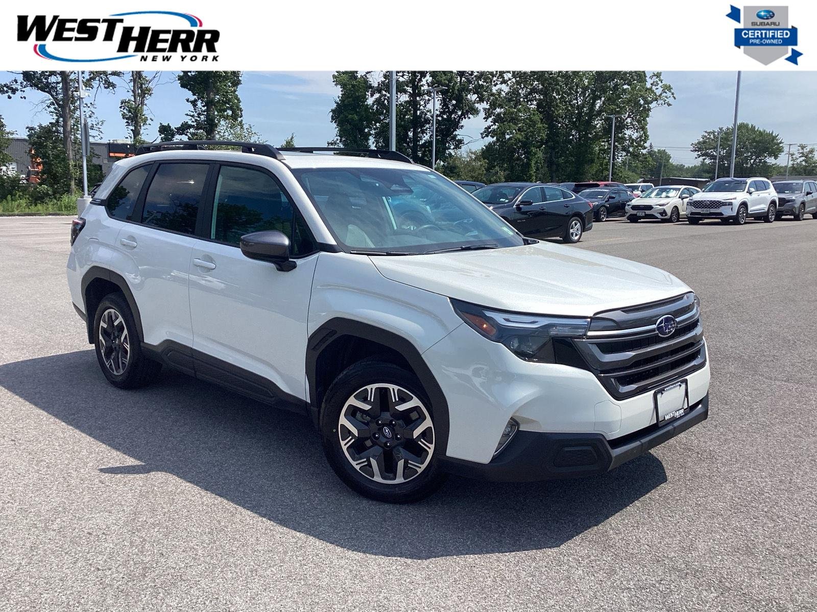 New 2026 Crystal White Pearl Subaru Premium image 1