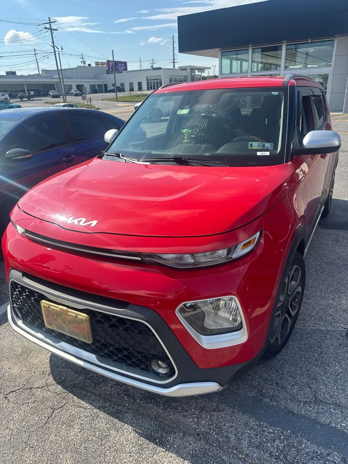 Certified Used 2022 Red Kia X-Line image 1