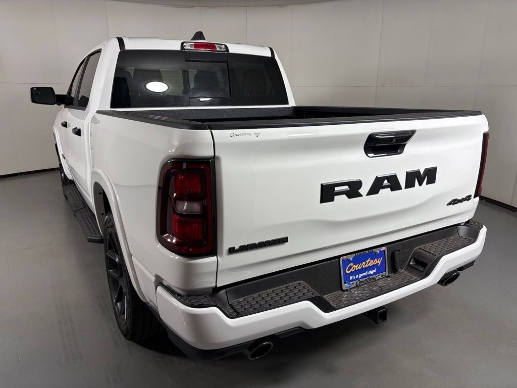 New 2026 Bright White Clear-Coat Exterior Paint RAM Laramie image 6