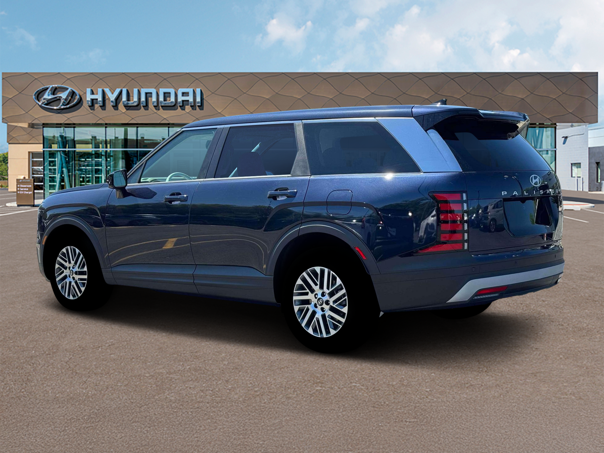 New 2026 Blue Hyundai SE AWD image 4
