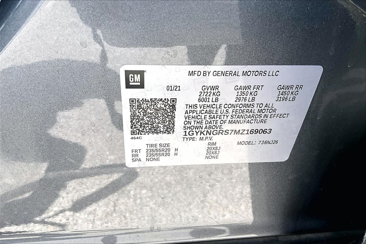 Used 2021 Satin Steel Metallic Cadillac AWD Sport image 35