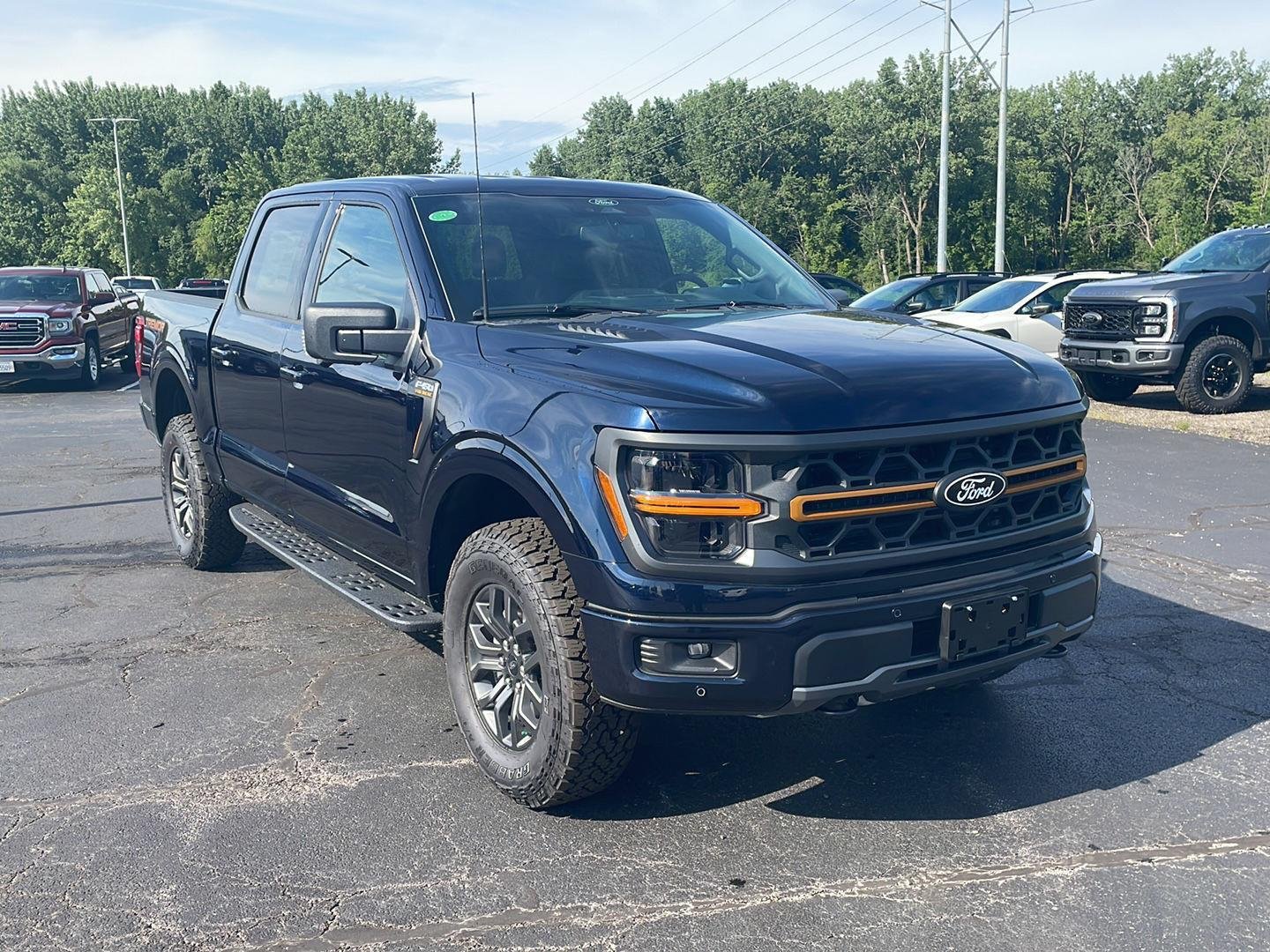 New 2026 Antimatter Blue Metallic Ford Tremor image 10