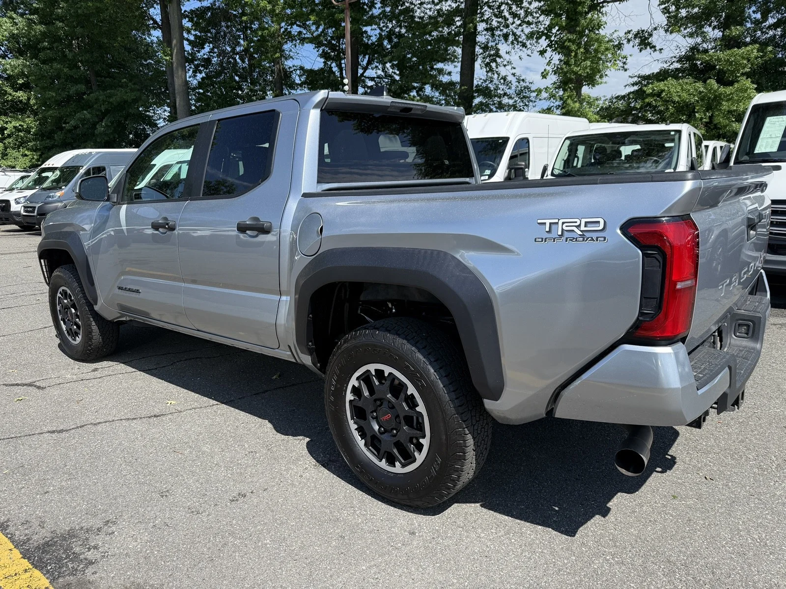 Used 2024 Celestial Silver Metallic Toyota TRD Off Road image 4