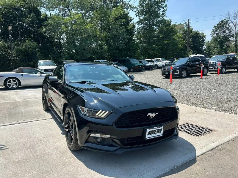 Used 2016 Black Ford EcoBoost Coupe 2D image 16