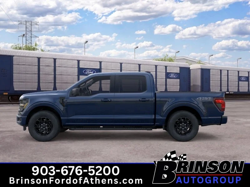 New 2026 Antimatter Blue Ford XLT image 3