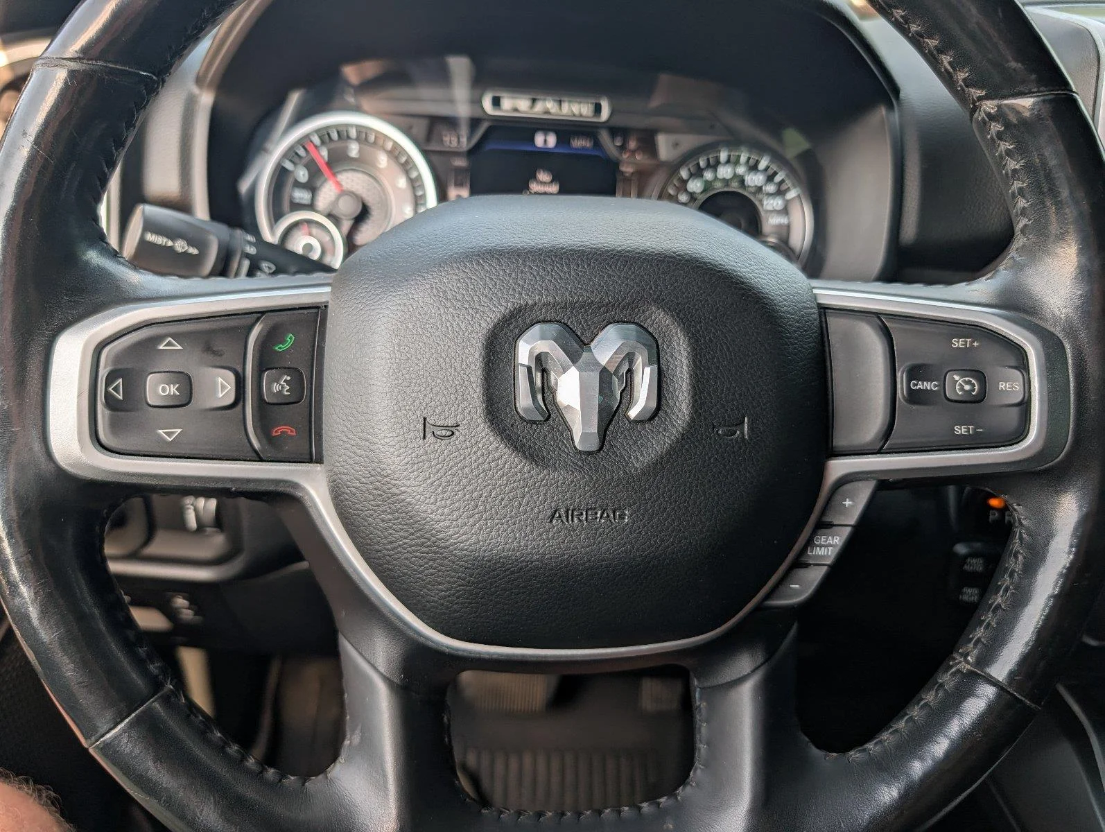 Used 2020 Bright White Clearcoat Ram Big Horn image 23